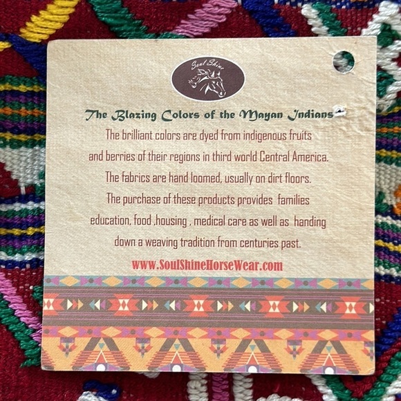 Soul Shine Horse Wear Handbag/Purse/Tote Handwoven by Mayan Indians‎ - Picture 8 of 9